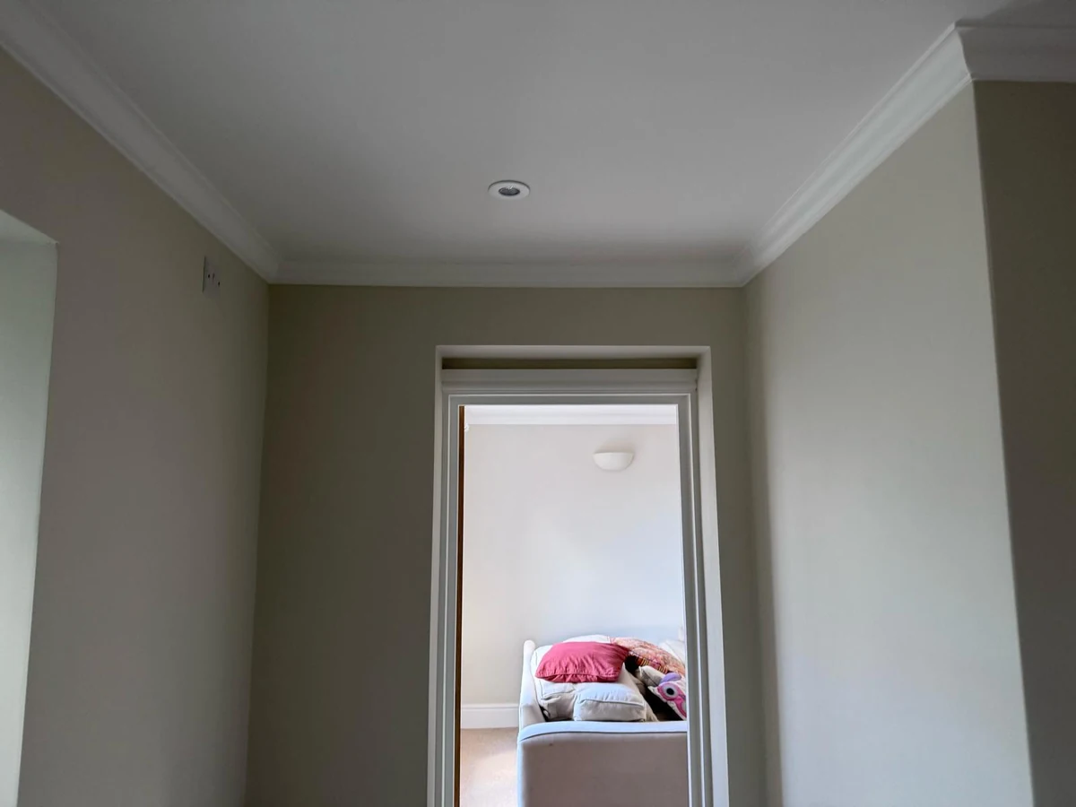 bedroom-painting-hallway-crown-marlow-decorators Bedroom Painting in Marlow by Marlow Decorators