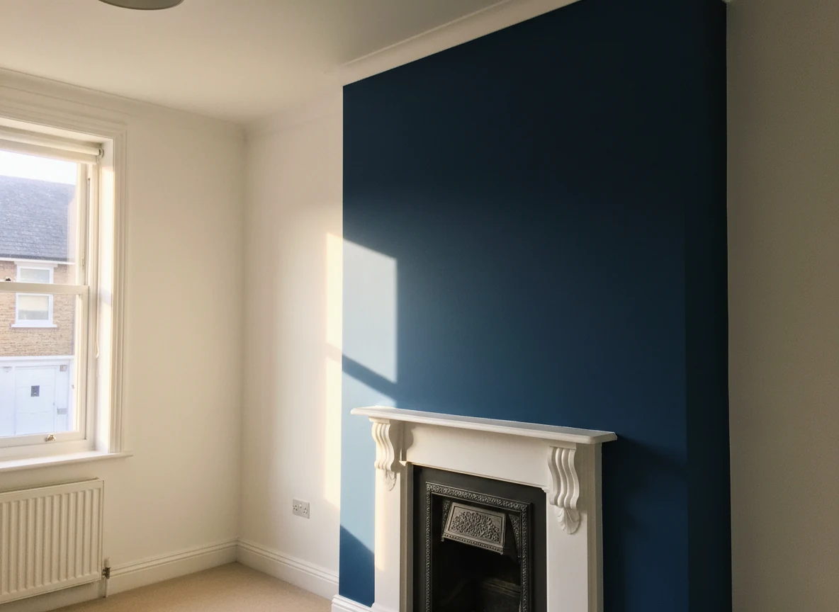 Feature Wall Painting in Marlow by Marlow Decorators