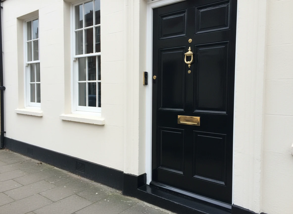 Front Door Painting in Marlow by Marlow Decorators