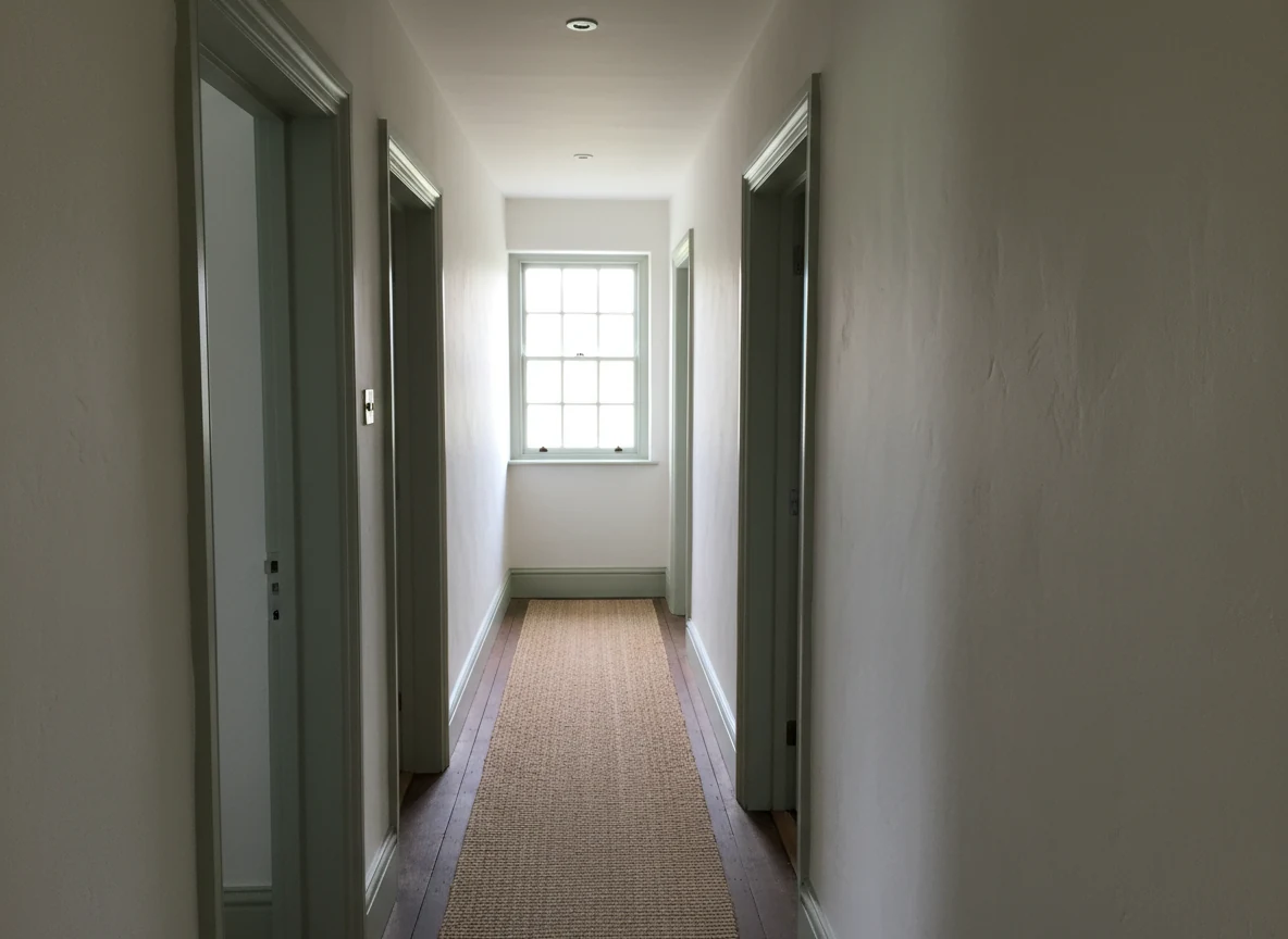 Hallway painting stairwell access in Marlow by Marlow Decorators