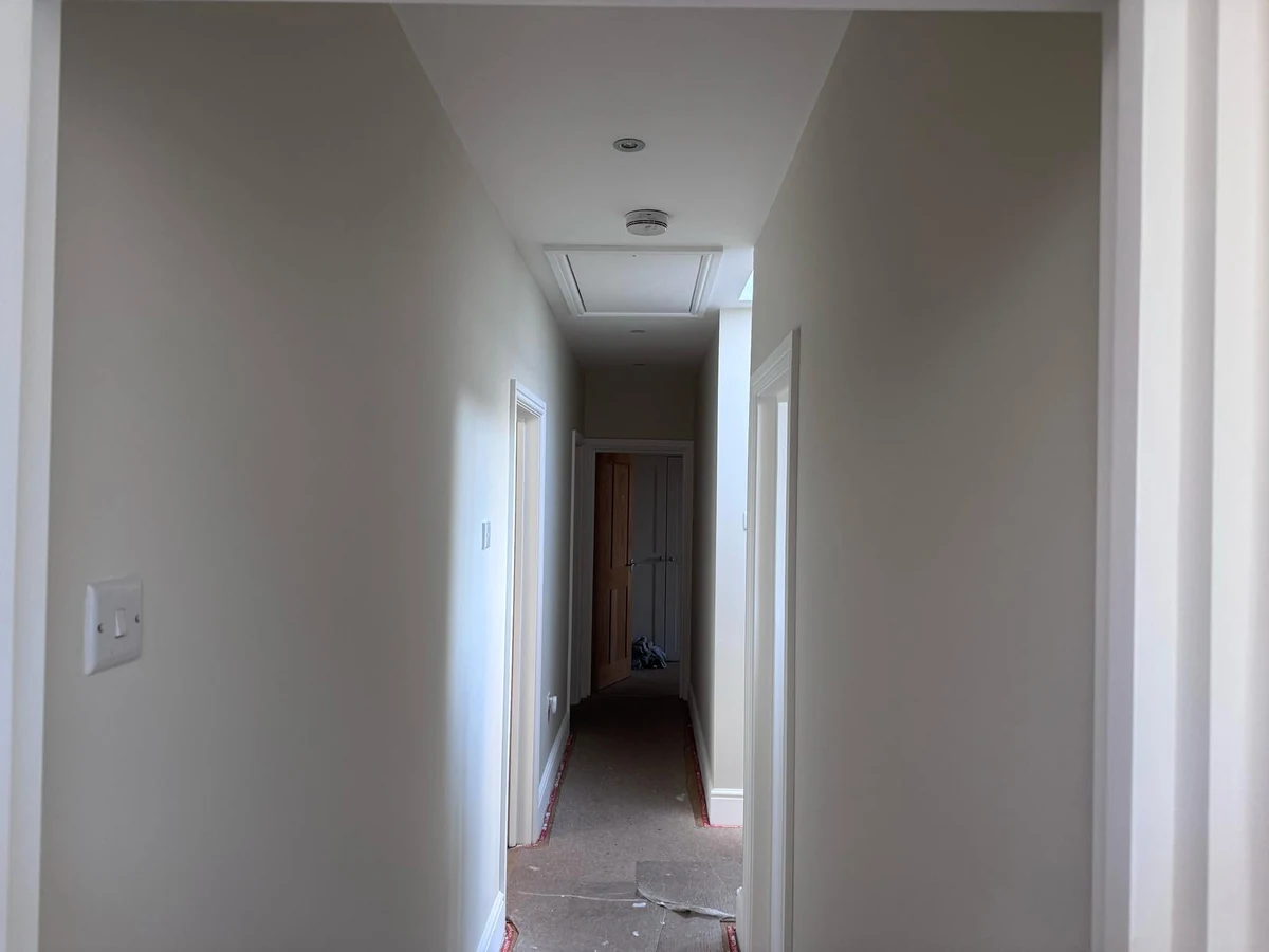 hallway-painting-long-hallway-marlow-decorators Hallway Painting in Marlow by Marlow Decorators
